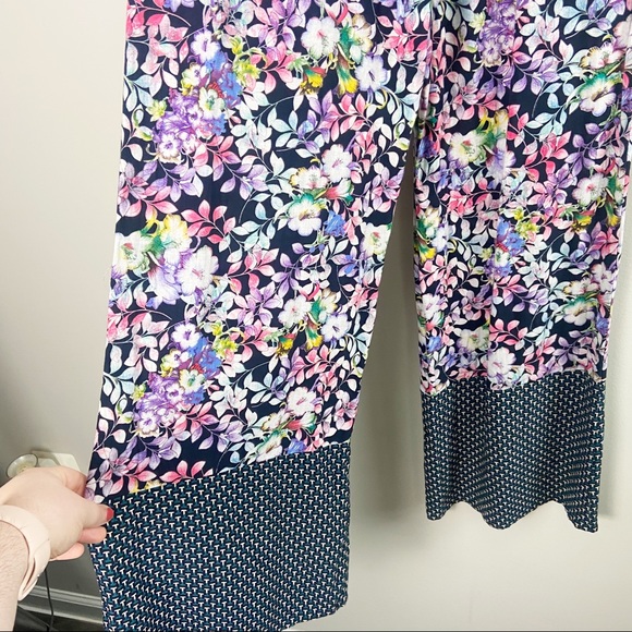 Vintage Floral Flare Pants - Picture 3 of 5